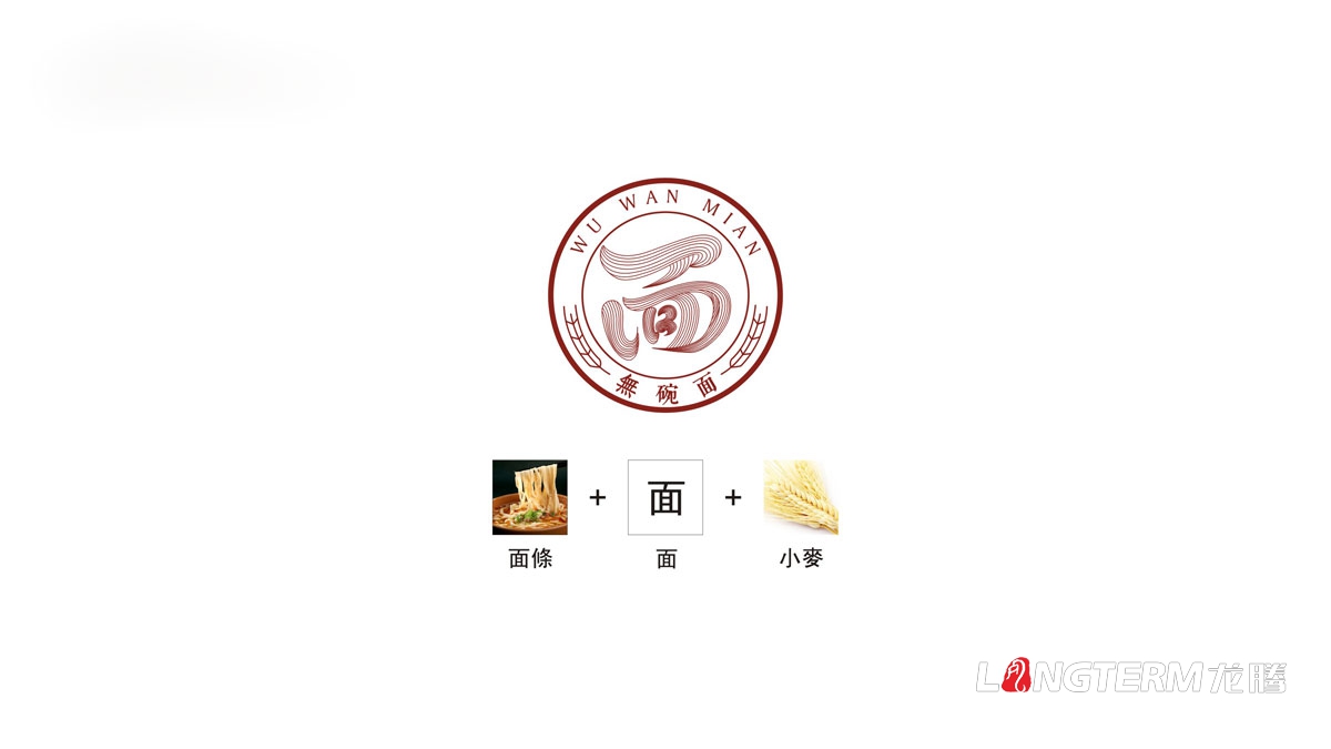 無(wú)碗面LOGO標(biāo)志設(shè)計(jì)|成都實(shí)體店小面條品牌商標(biāo)及VI形象視覺系統(tǒng)設(shè)計(jì)公司