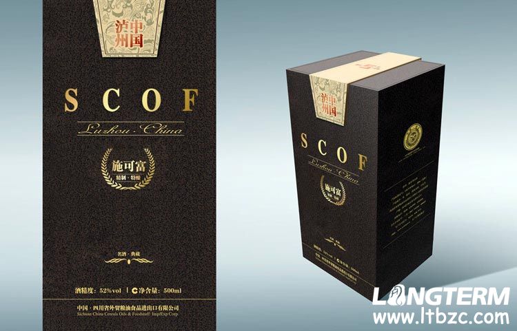 施可富SCOF酒包裝盒設(shè)計(jì)