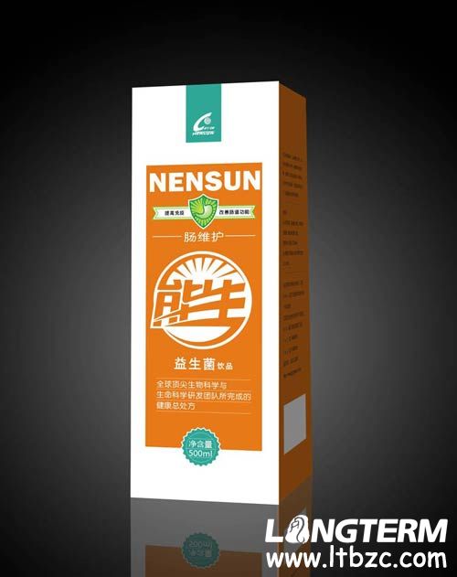 能生益生菌飲品包裝設(shè)計