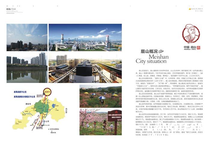 眉山發(fā)展控股公司宣傳畫冊設(shè)計