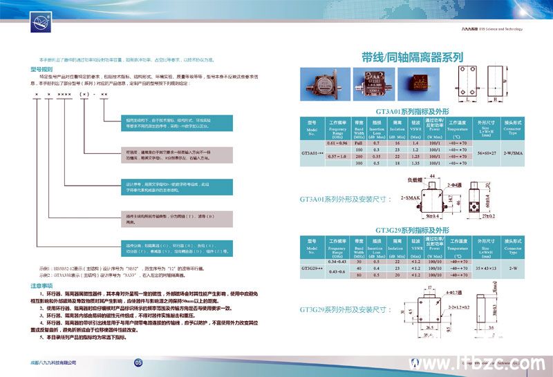 八九九科技微波器件手冊設計