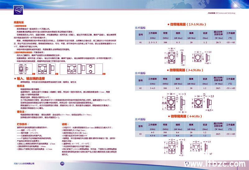 八九九科技微帶器件手冊設計