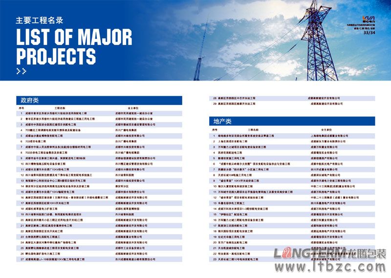 昆侖電力宣傳畫冊設(shè)計(jì)